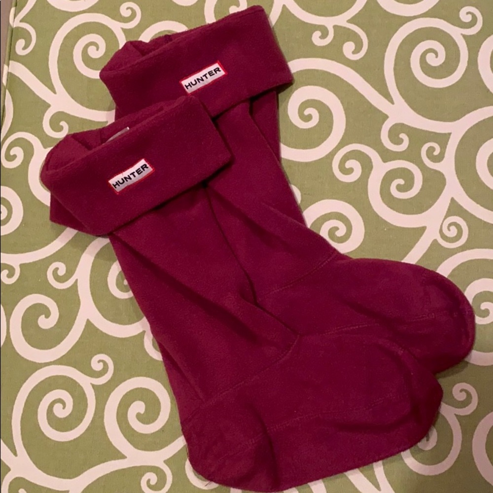 Hot Pink Hunter Boot Socks